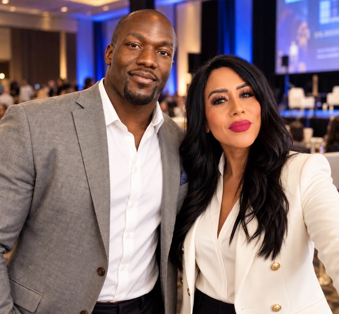 Sandra Gonzalez and Rennie Curran at leadership retreat